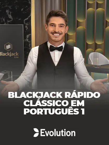 Blackjack Rápido Clássico em Português 1